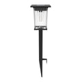 Solar glass light outdoor waterproof wall-mounted courtyard light modern outdoor villa gate garden wall decorative light