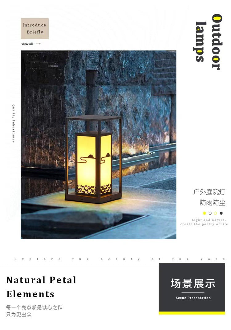 Lawn lamp, courtyard ground lamp, outdoor waterproof lawn lamp, residential area LED garden landscape lamp, garden villa park lamp