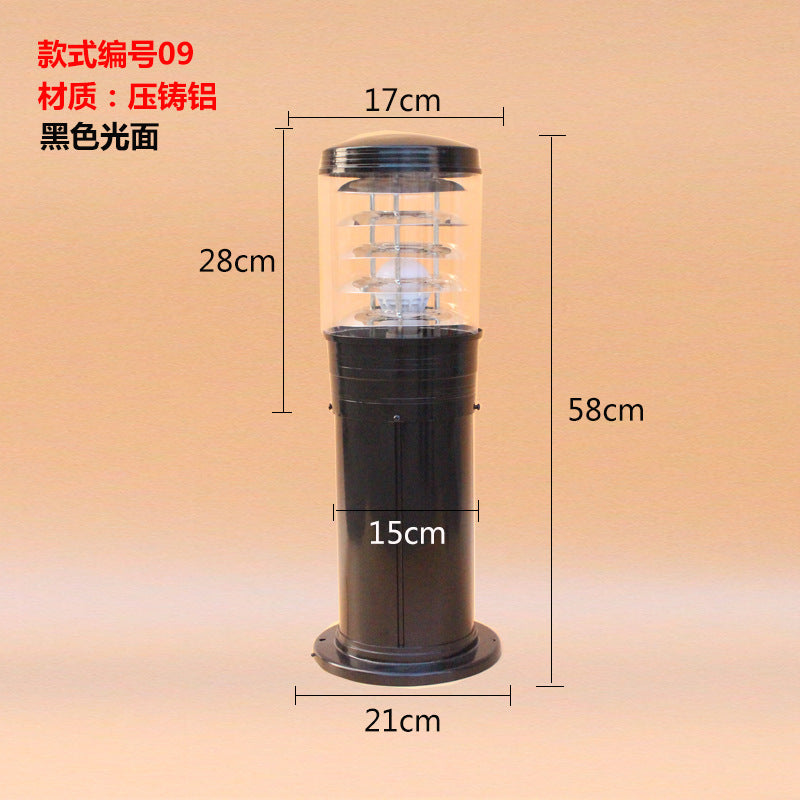 LED lawn light, garden park villa light, lawn courtyard landscape light, outdoor community square creative garden light