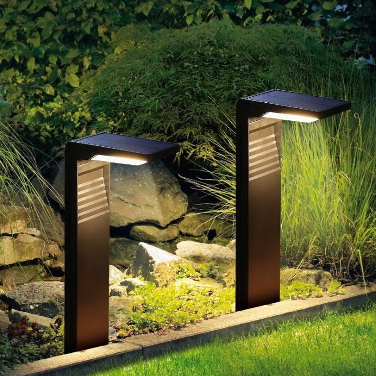Solar outdoor lights for home use, courtyard lawn lights, villa garden community street lights, waterproof landscape lighting, ground-mounted lights