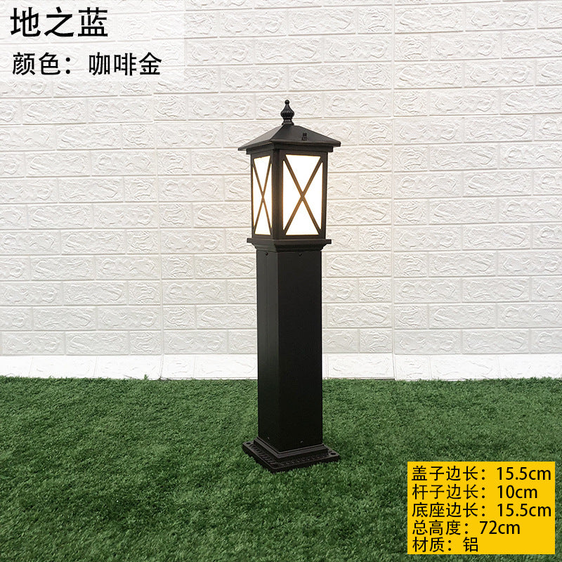 LED lawn light, garden park villa light, lawn courtyard landscape light, outdoor community square creative garden light