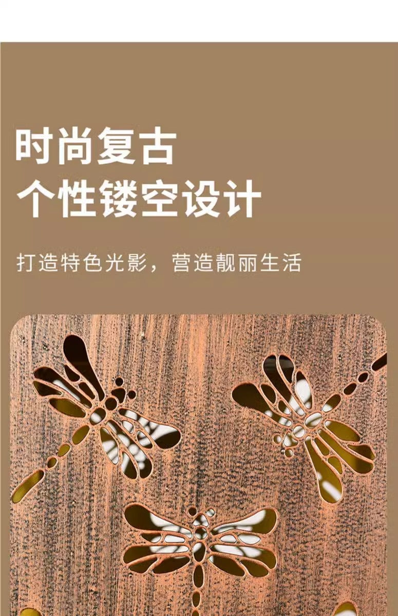Solar flower stand light, courtyard garden balcony decorative light, waterproof potted plant floor light, flower stand decorative light