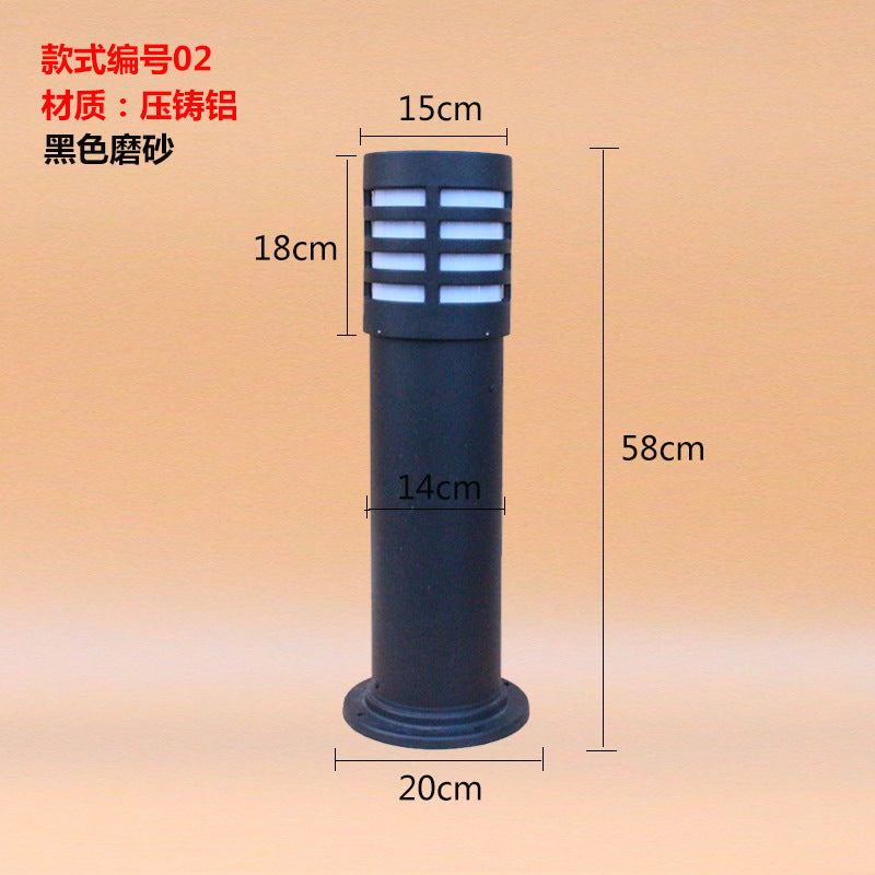 LED lawn light, garden park villa light, lawn courtyard landscape light, outdoor community square creative garden light