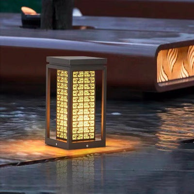 Lawn lamp, courtyard ground lamp, outdoor waterproof lawn lamp, residential area LED garden landscape lamp, garden villa park lamp