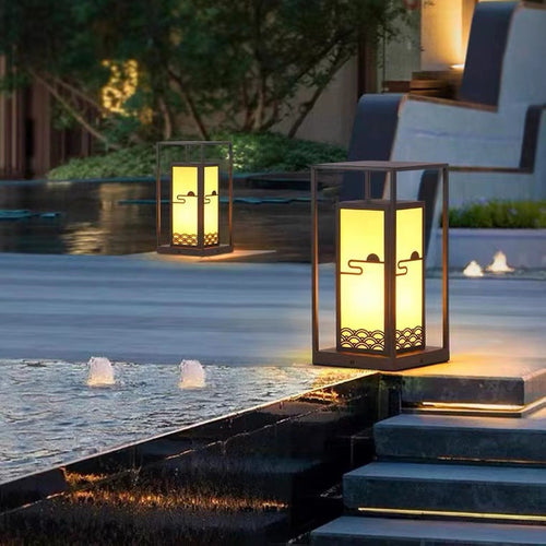 Lawn lamp, courtyard ground lamp, outdoor waterproof lawn lamp, residential area LED garden landscape lamp, garden villa park lamp