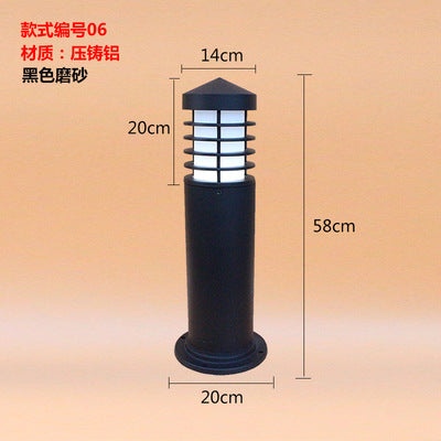 LED lawn light, garden park villa light, lawn courtyard landscape light, outdoor community square creative garden light