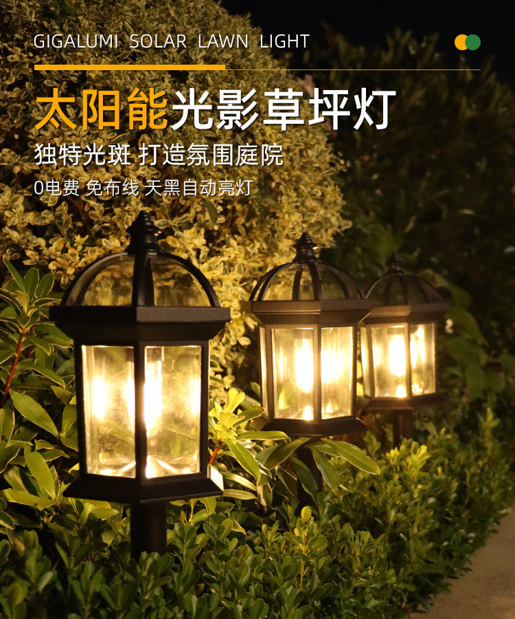 Exterior wall retro terrace simple American country style outdoor courtyard living room villa corridor aisle balcony waterproof wall lamp