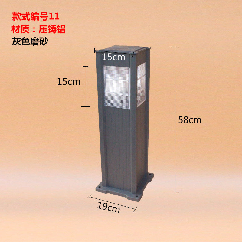 LED lawn light, garden park villa light, lawn courtyard landscape light, outdoor community square creative garden light