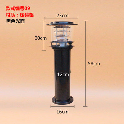 LED lawn light, garden park villa light, lawn courtyard landscape light, outdoor community square creative garden light