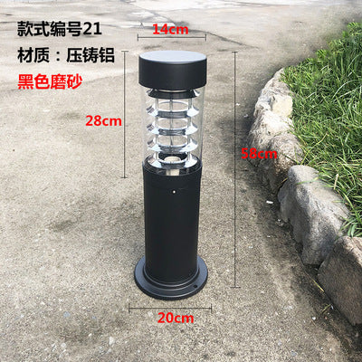 LED lawn light, garden park villa light, lawn courtyard landscape light, outdoor community square creative garden light