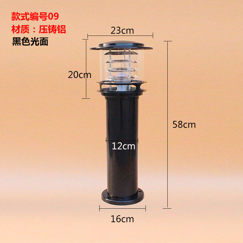 LED lawn light, garden park villa light, lawn courtyard landscape light, outdoor community square creative garden light