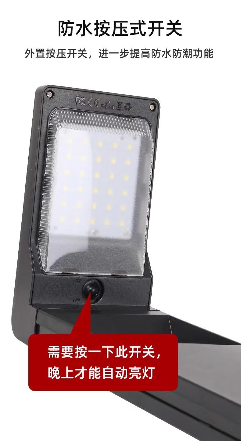 Solar outdoor lights for home use, courtyard lawn lights, villa garden community street lights, waterproof landscape lighting, ground-mounted lights