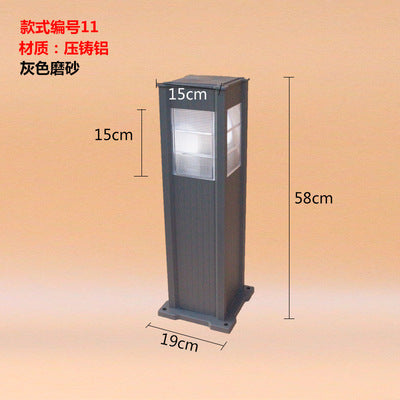 LED lawn light, garden park villa light, lawn courtyard landscape light, outdoor community square creative garden light