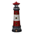 European and American style outdoor garden waterproof solar resin lighthouse ornament courtyard light landscape light floodlight spotlight