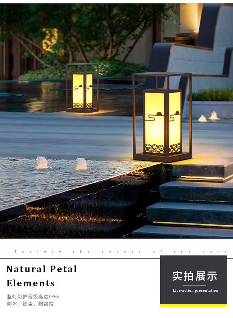 Lawn lamp, courtyard ground lamp, outdoor waterproof lawn lamp, residential area LED garden landscape lamp, garden villa park lamp