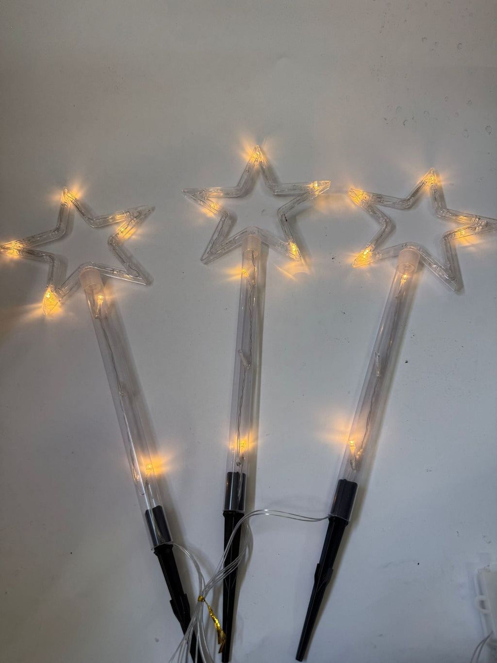 LED Solar Powered 1-to-5 Christmas Tree Ground Lights Outdoor Waterproof Decorative Atmosphere Lights for Courtyard and Lawn