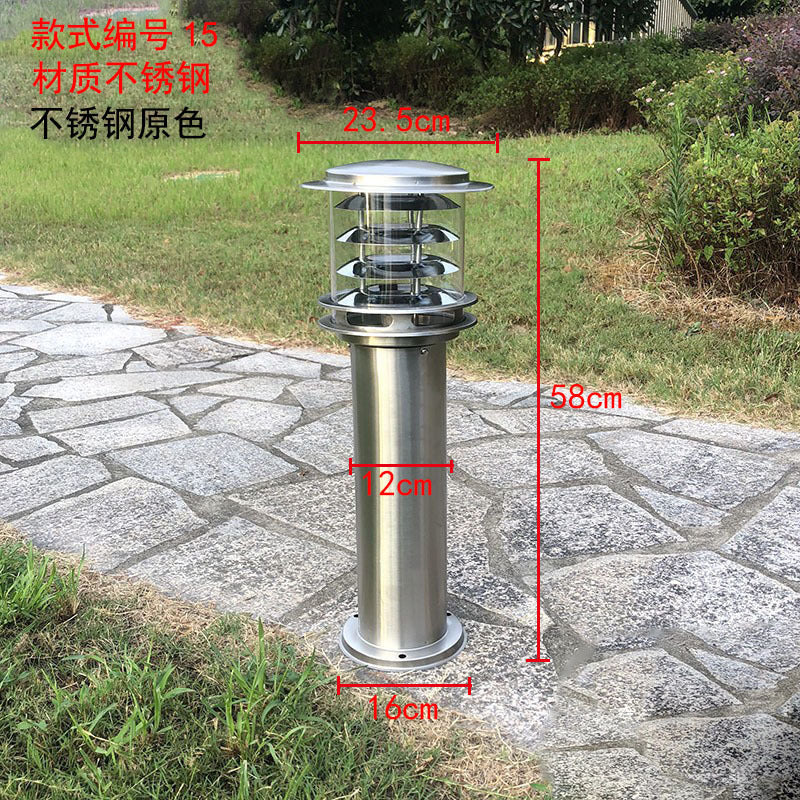 LED lawn light, garden park villa light, lawn courtyard landscape light, outdoor community square creative garden light