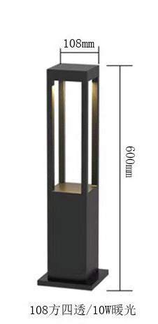 LED lawn light, garden park villa light, lawn courtyard landscape light, outdoor community square creative garden light