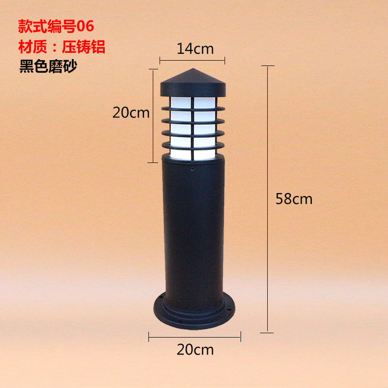 LED lawn light, garden park villa light, lawn courtyard landscape light, outdoor community square creative garden light