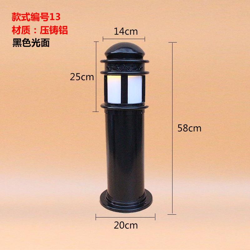 LED lawn light, garden park villa light, lawn courtyard landscape light, outdoor community square creative garden light