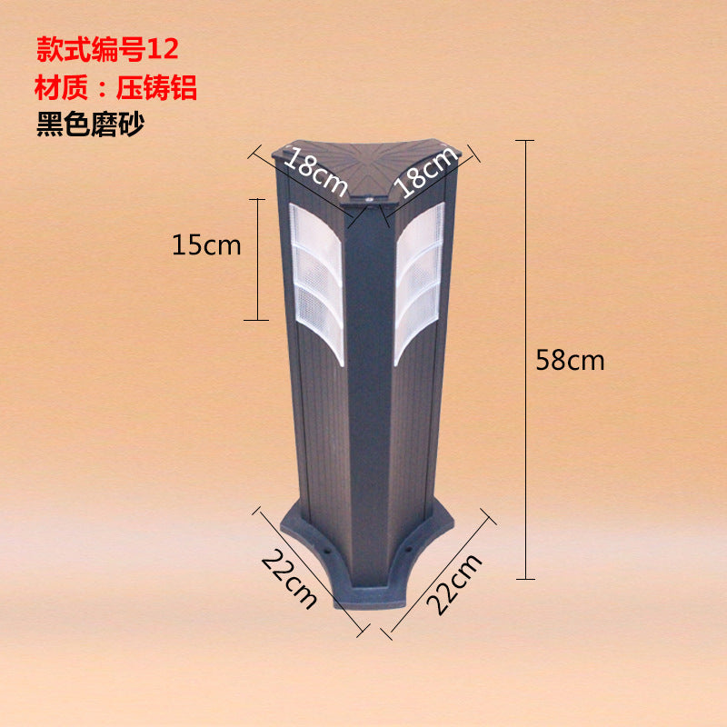 LED lawn light, garden park villa light, lawn courtyard landscape light, outdoor community square creative garden light