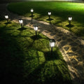 European-style solar lawn garden lights for outdoor decoration, waterproof, suitable for villas and residential areas, floor-standing landscape LED lights