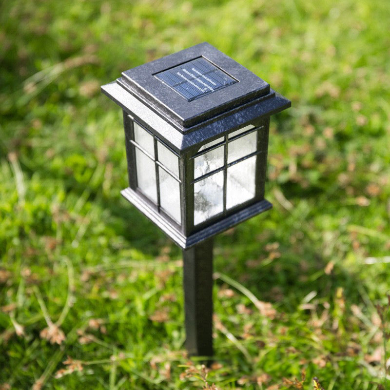 European-style solar lawn garden lights for outdoor decoration, waterproof, suitable for villas and residential areas, floor-standing landscape LED lights