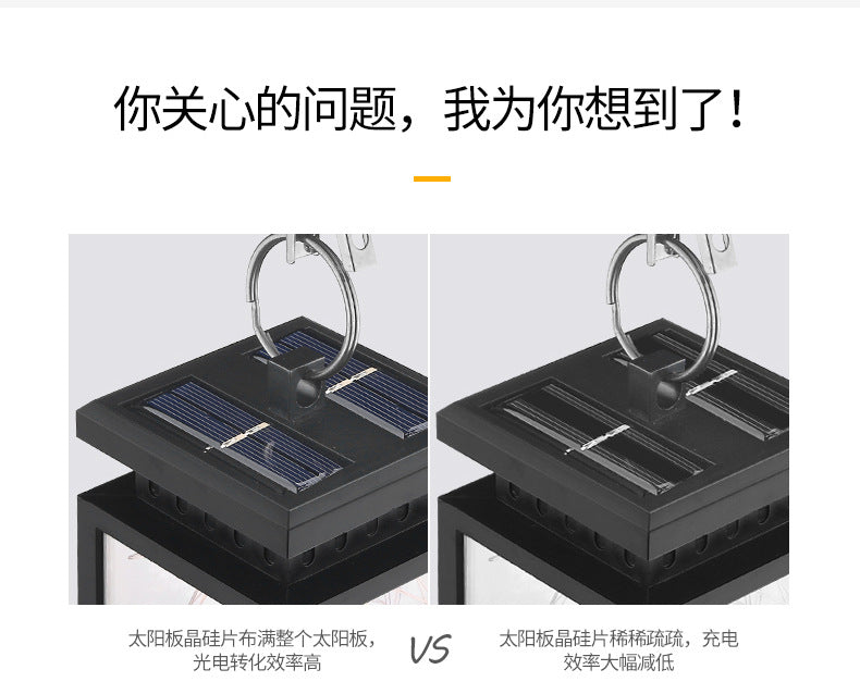 Directly from the manufacturer: Solar-powered lights for outdoor garden decoration, hanging lights for home use, yard tree hanging LED courtyard night lights