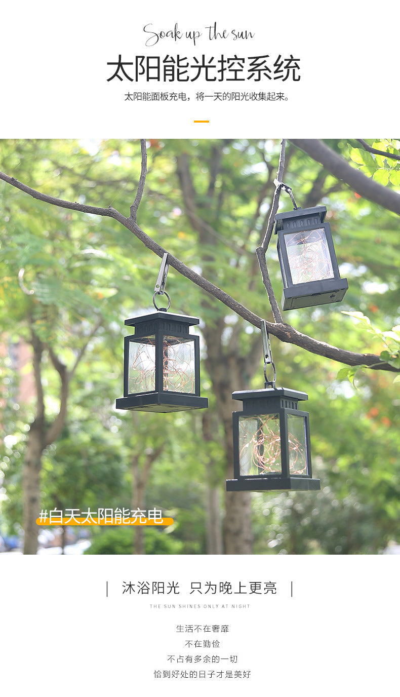 Directly from the manufacturer: Solar-powered lights for outdoor garden decoration, hanging lights for home use, yard tree hanging LED courtyard night lights
