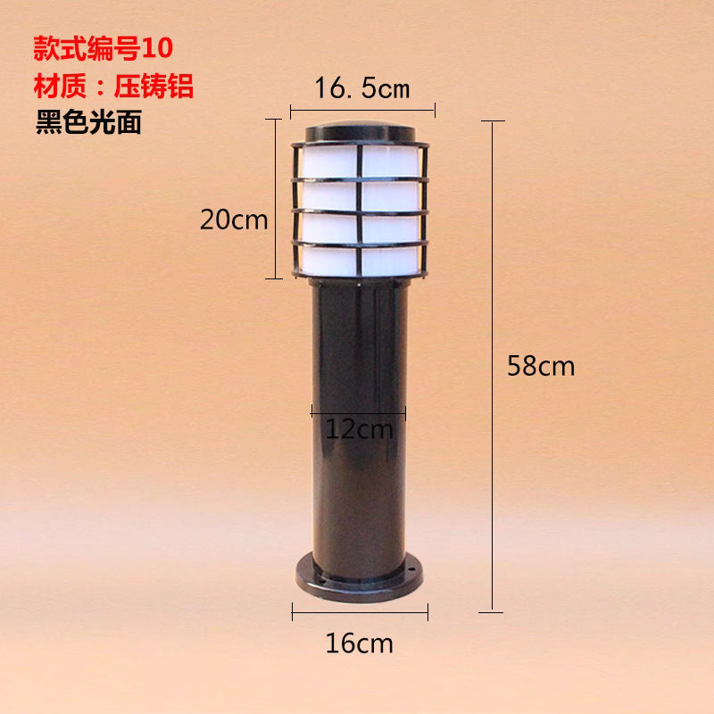 LED lawn light, garden park villa light, lawn courtyard landscape light, outdoor community square creative garden light