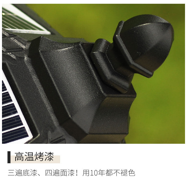 Solar-powered lawn lights, outdoor waterproof garden lights, outdoor ground-mounted pathway lawn lights, ground-mounted garden lights